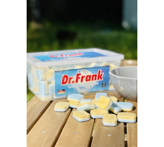 Таблетки для посудомоечной машины Dr.Frank 3 in 1 150 tabs DRT150
