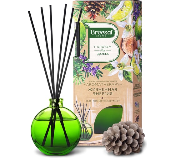 Декоративный ароматизатор Breesal Arome Sticks Жизненная энергия ARST/002
