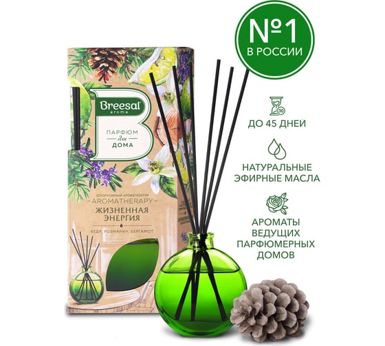 Декоративный ароматизатор Breesal Arome Sticks Жизненная энергия ARST/002
