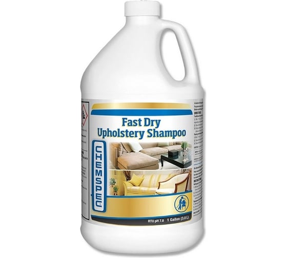 Быстросохнущий высокопенный шампунь для мягкой мебели Chemspec Fast Dry Upholstery Shampoo C-FDUS4G 1