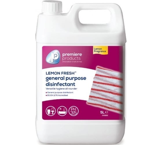 Очиститель и деодорайзер для генеральной уборки Premiere Products Lemon Fresh H09022