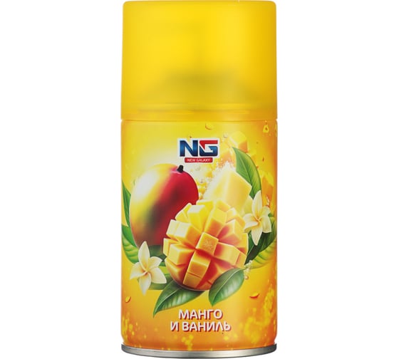 Освежитель воздуха NEW GALAXY Автоматик 250мл, манго и ваниль 778-232 1