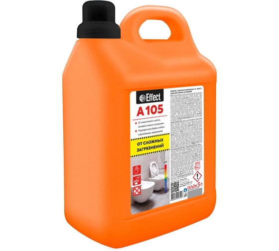 Санитарно-гигиеническое средство для сложных загрязнений EFFECT АЛЬФА 105 5 л 25994 1