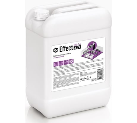 Низкопенный щелочной очиститель EFFECT ДЕЛЬТА 413 5 л 26257