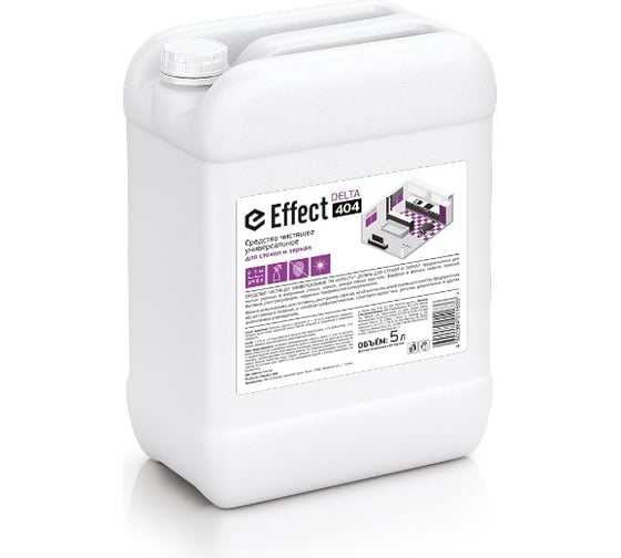 Универсальное чистящее средство для стекол и зеркал EFFECT ДЕЛЬТА 5 л 10733