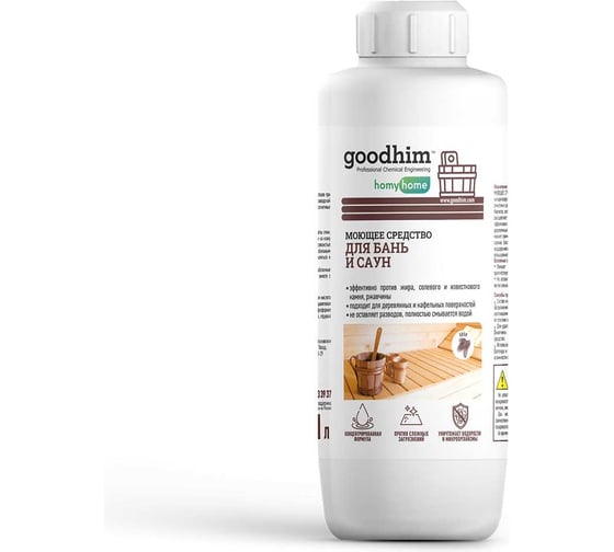 Моющее средство для бань и саун GOODHIM T150 с ароматом хвои, 1 л 14297 1