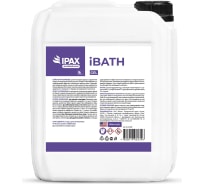 Средство для мытья сантехники IPAX iBath с дезинфицирующим и отбеливающим эффектом, 5 л iB-5-2396