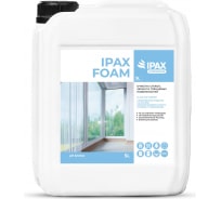 Профессиональное средство для мытья стекол и зеркал IPAX Foam 5 л, готовый раствор IFo-5-2563