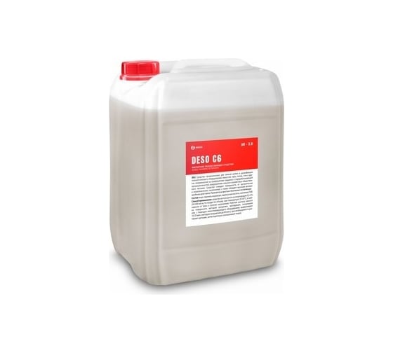 Кислотное пенное моющее средство Grass DESO C6 канистра 17.6 л 550027