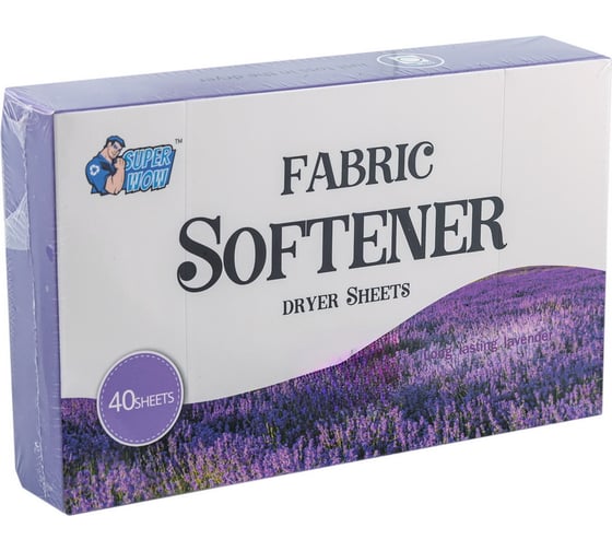 Кондиционер для белья листовой ALMIN 40 шт, для сушильных машин, лаванда БХ-5482 1