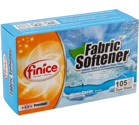 Кондиционер для белья листовой ALMIN 105 шт, для сушильных машин, зимний ледник БХ-802105 1