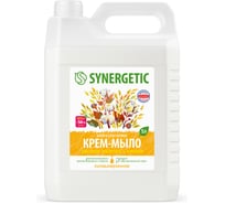 Крем-мыло SYNERGETIC Овсяное молочко и хлопок 5л 105212
