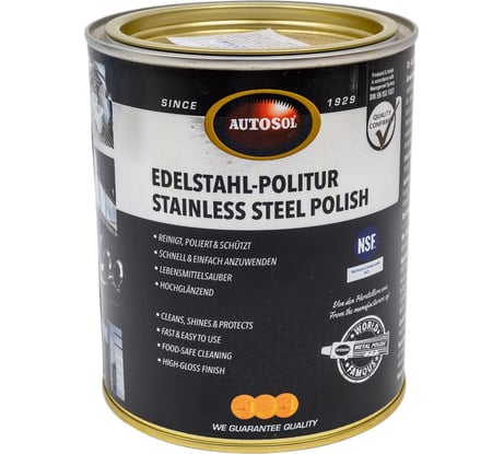 Полироль для нержавеющей стали Autosol 750мл 01001731