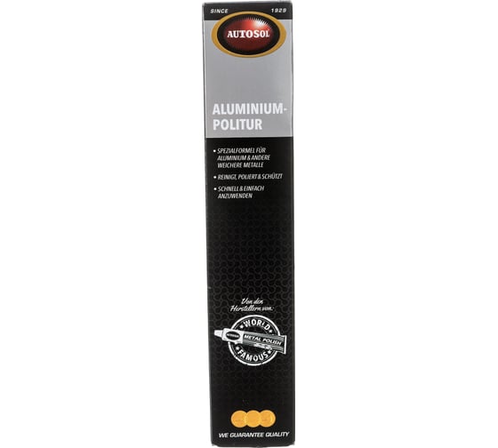 Полироль для алюминия Autosol 75мл 01001824