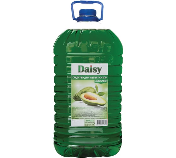 Средство для мытья посуды ОФИСМАГ DAISY Авокадо, 5л, ПЭТ, ш/к 01317 702426 1