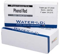 Таблетки для фотометра КЕНАЗ Phenol Red Water-i.d. 50 таблеток (5 блистеров) TbsPpH50