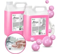 Увлажняющее жидкое крем-мыло Grass Milana fruit bubbles 5 кг спайка 2 шт 300147