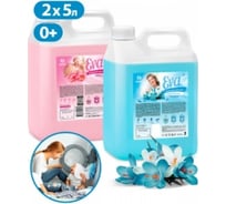 Концентрированный кондиционер для белья Grass EVA sensitive 5 кг, EVA flower 300144