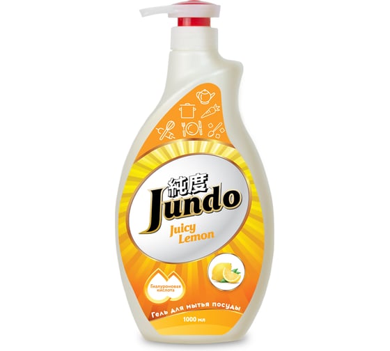 Гель для мытья посуды Jundo Premium Juicy Lemon 1 л 4903720020005 1