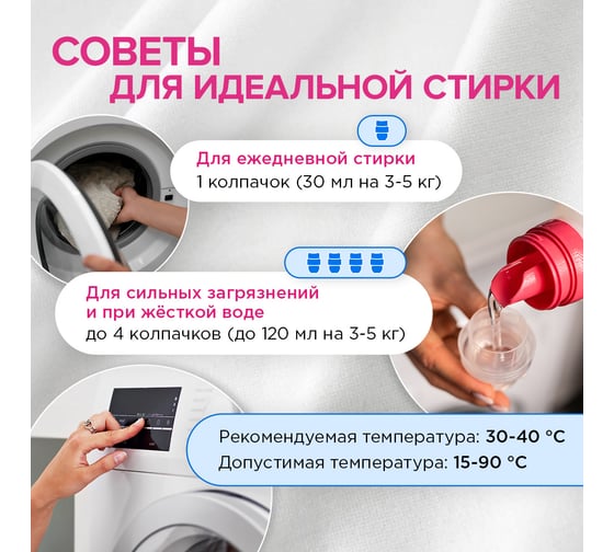 Универсальный гель для стирки белья SYNERGETIC 1 л 4613720439058 109506