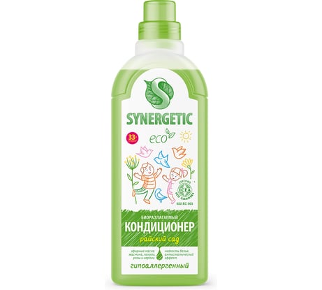 Кондиционер для белья SYNERGETIC РАЙСКИЙ САД 1 л 4623722258199  110103/8