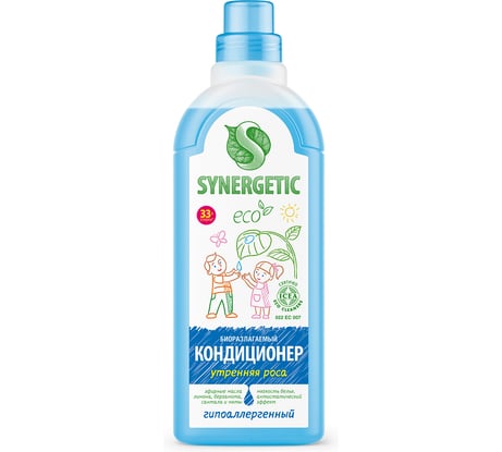 Кондиционер для белья Synergetic УТРЕННЯЯ РОСА 1 л 4623722258229 110106/8
