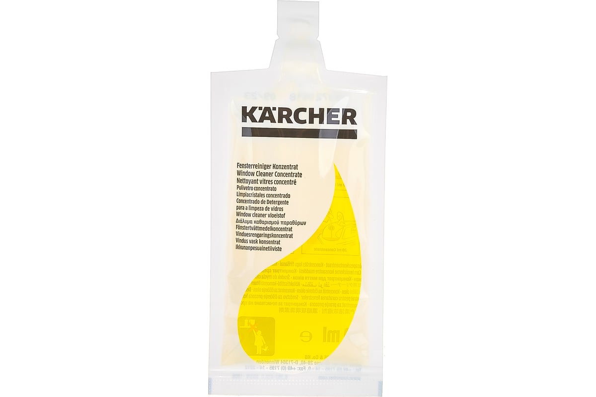 Концентрат для мойки окон, 4х20 мл, Karcher | 6.295-302.0