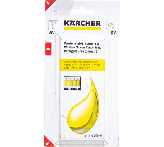 Концентрат для мойки окон Karcher 6.295-302