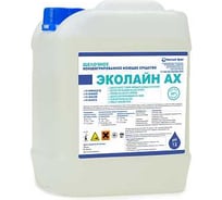 Щелочное малопенное моющее средство для использования в автоматических моечных машинах, поломоечных машинах для удаления комбинированных загрязнений Чистый Урал Эколайн А 5л 4631175914012