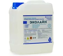 Щелочное пенное моющее средство для использования в автоматических моечных машинах, поломоечных машинах для удаления комбинированных загрязнений Чистый Урал Эколайн 5л 4631175914043