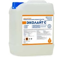 Концентрированное жидкое кислотное низкопенное средство для удаления сложных комплексных минеральных и органических отложений Чистый Урал Эколайт С 5л 4631175913930