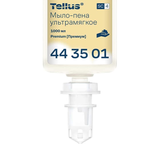 Мыло-пена ультрамягкое Tellus SC4, 1000 мл, Премиум качества 443501 1