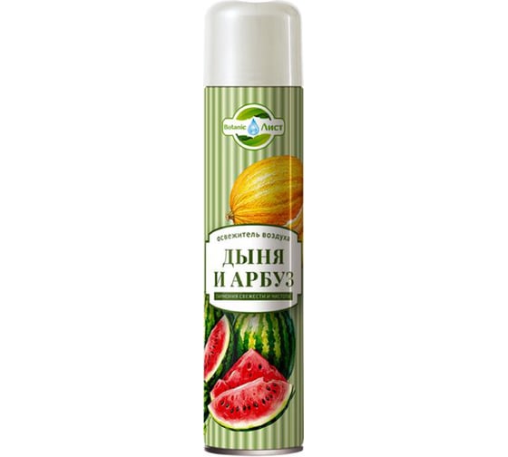 Освежитель воздуха BotanicЛист Дыня и арбуз, 300 мл 3 шт 4603789370171
