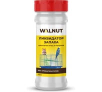 Ликвидатор запаха для клеток птиц и грызунов WALNUT Без ароматизаторов, 400 г, WLN0146