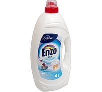 Жидкое средство для стирки белых тканей ENZO DELUX WHITE 4 л 1/4 БХ-12024