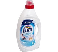 Жидкое средство для стирки белых тканей ENZO DELUX WHITE 2 л 1/6 БХ-12014