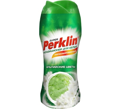 Кондиционер-парфюм концентрат для белья Perklin в гранулах, 250г, Альпийские цветы, 25 стирок 609819