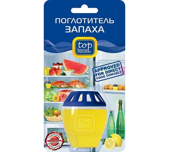 Поглотитель запаха TOP HOUSE лимон 391848