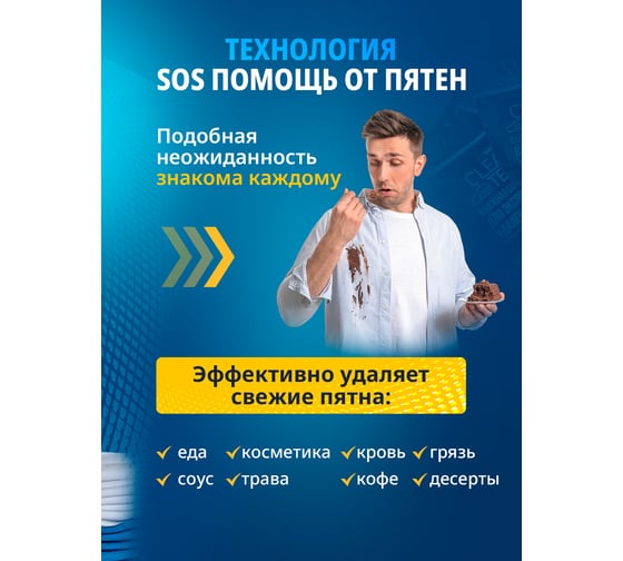 Салфетки против пятен SALTON CleanTech c Летучей 18 7 шт SS023