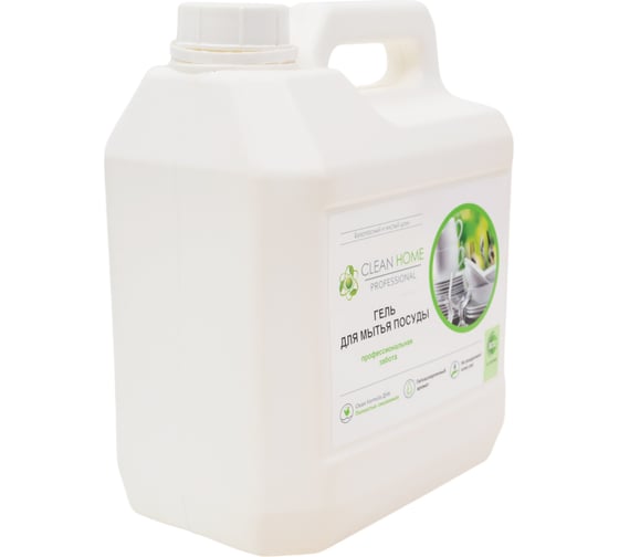 Универсальный гель для мытья посуды CLEAN HOME канистра 3 л 409_3