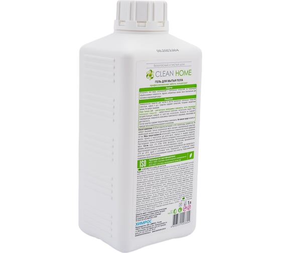Гель для мытья пола, кафеля и линолеума CLEAN HOME 1 л 381