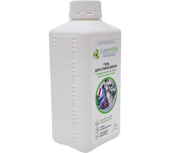 Универсальный гель для стирки CLEAN HOME 1 л 379