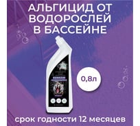 Непенящийся альгицид от водорослей в бассейне КЕНАЗ КЕНАЗИН 0.8 л 809332 20979771