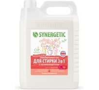 Биоразлагаемый концентрированный гель для стирки SYNERGETIC 3 IN 1 Магическая орхидея, 5 л (166+ стирок) 109839