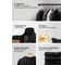 Биоразлагаемый концентрированный гель для стирки SYNERGETIC BLACK PROTECT, 3,75 л (125 стирок) 109837 5