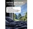Биоразлагаемый концентрированный гель для стирки SYNERGETIC BLACK PROTECT, 3,75 л (125 стирок) 109837 7