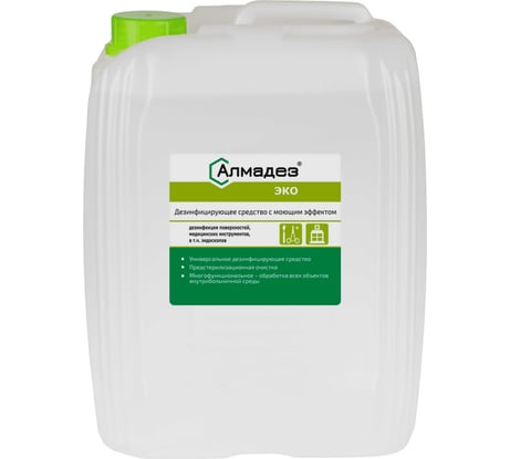 Дезинфицирующее средство АЛМАДЕЗ ЭКО концентрат, 5 л АЛ-ЭКО-5л