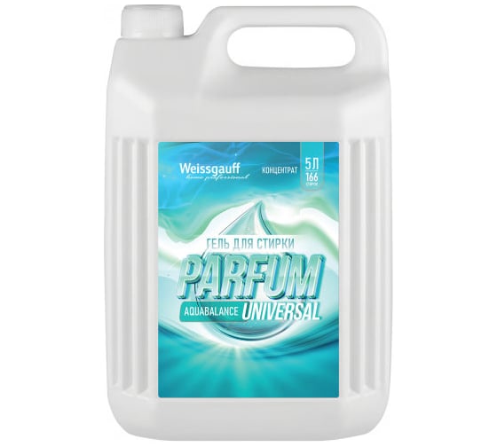 Гель для стирки Weissgauff Universal Parfum Aquabalance 5 л 440221