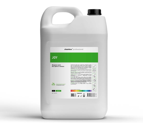 Жидкое мыло для рук CleanBox Joy без цвета и запаха 5 л 131552пэт