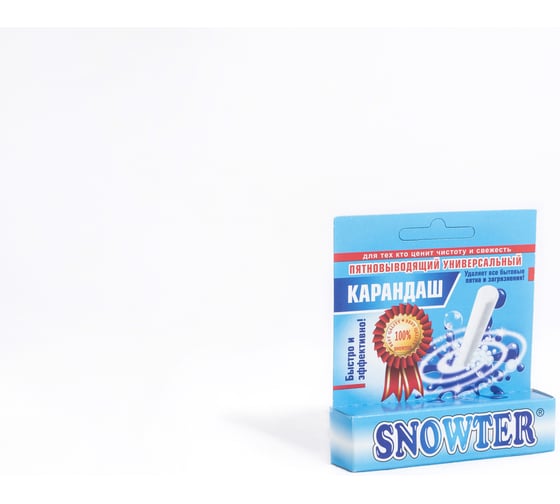 Карандаш кислородный пятновыводитель SNOWTER 35 г, 98 шт. KARKISP3598SN